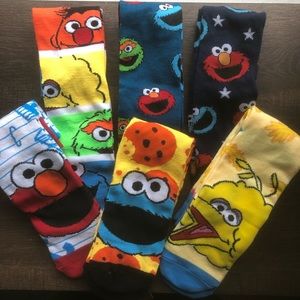 Sesame Street 50 Years and Counting Socks